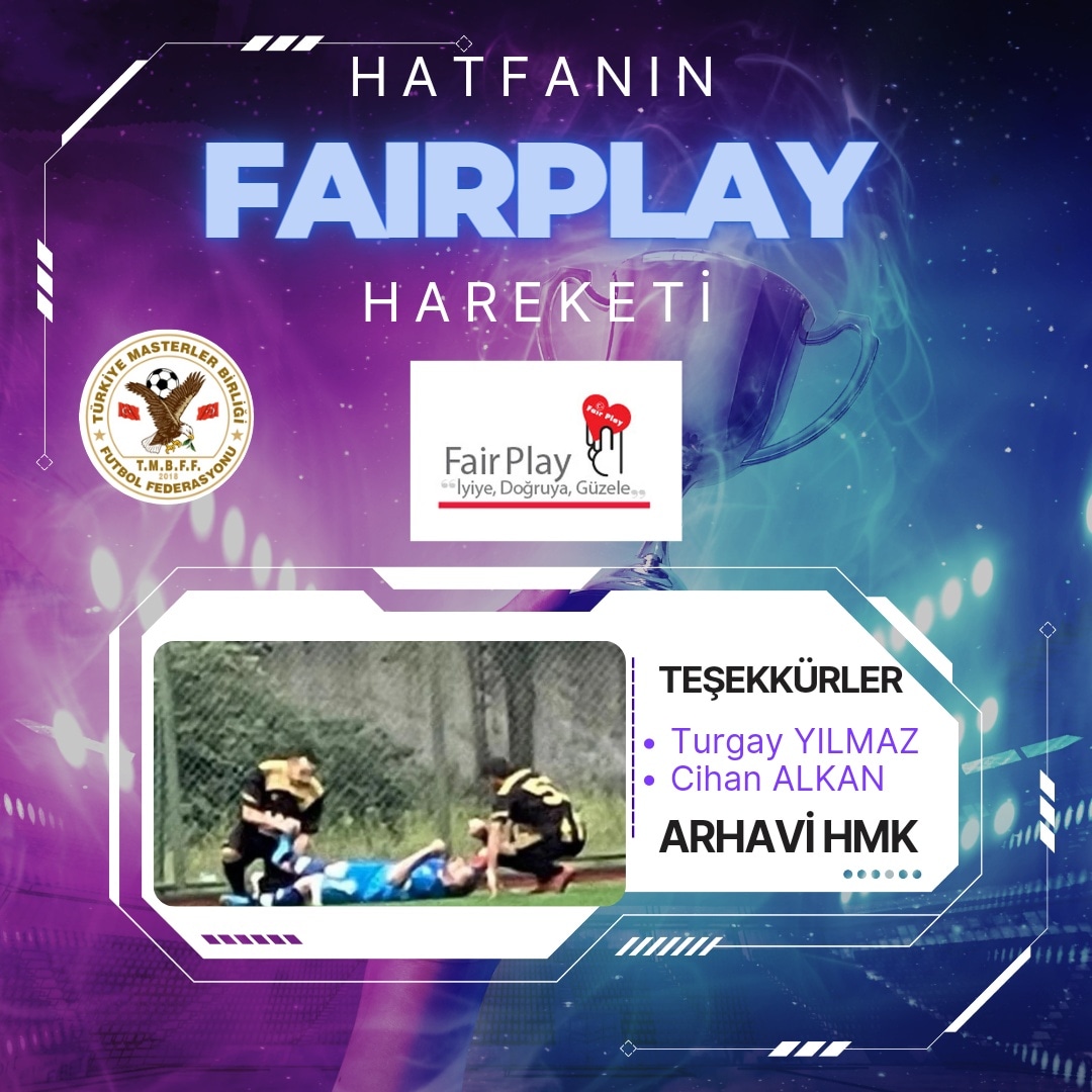 Haftanın Fair Play Hareketi